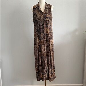 T & Company Sleeveless Maxi Dress Size 12